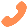 Phone handset icon for calling