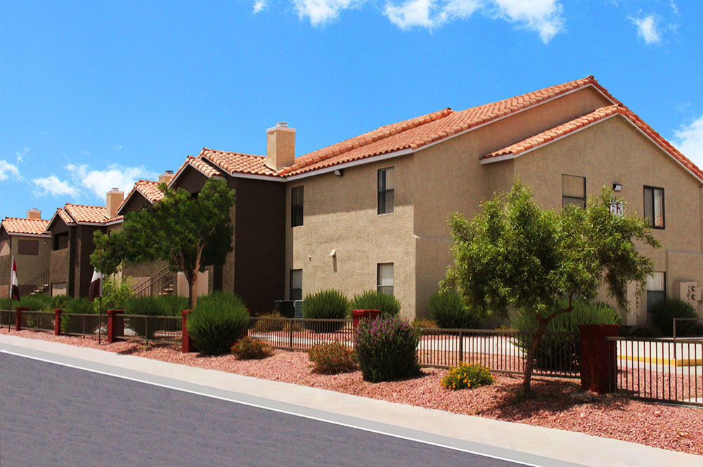 This image displayed is Apartment exterior of the gallery photos for Mandalay Bay Apartments website