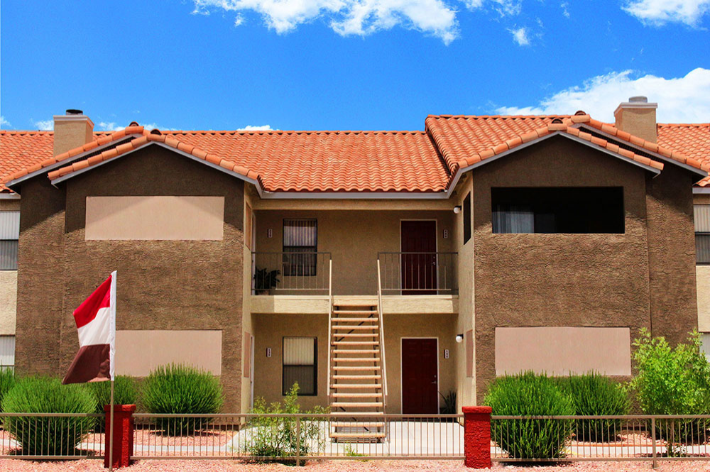 Exterior photo of Mandalay Bay apartment Building Exterior and Stairs 3