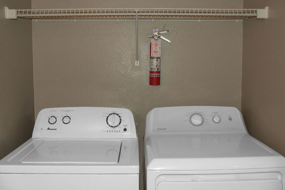 Interior photo of Mandalay Bay apartment Laundry Room 1